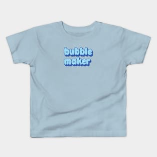 bubble maker Kids T-Shirt